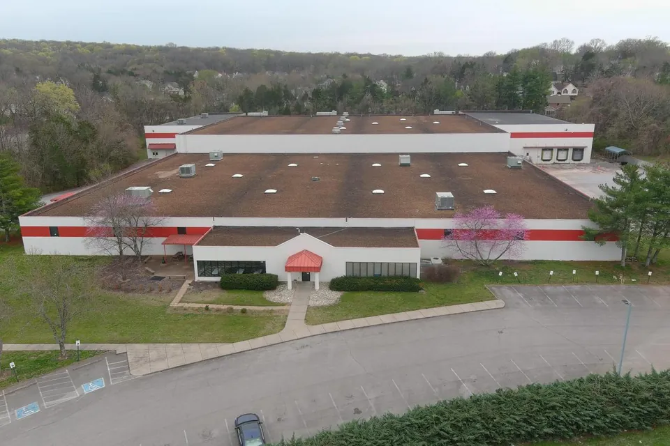 Aerial view of the Southern Trading Solutions warehouse